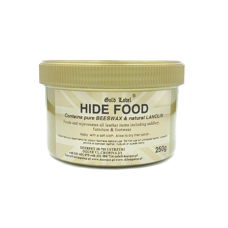 Balsam do skóry Hide Food GOLD LABEL 250g