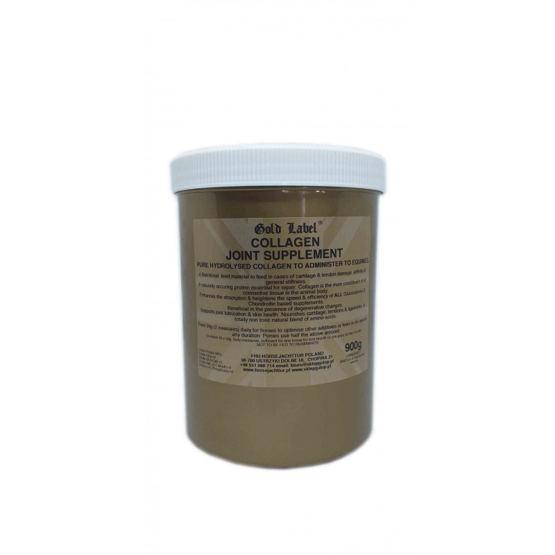 Kolagen dla koni Joint suplement Gold Label 900 g