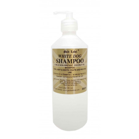 White Dog Shampoo 500 ml GOLD LABEL