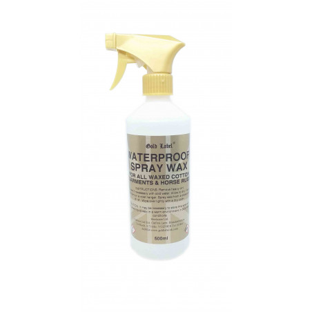 Wosk spray do odzieży bawełnianej Wax  500 ml GOLD LABEL