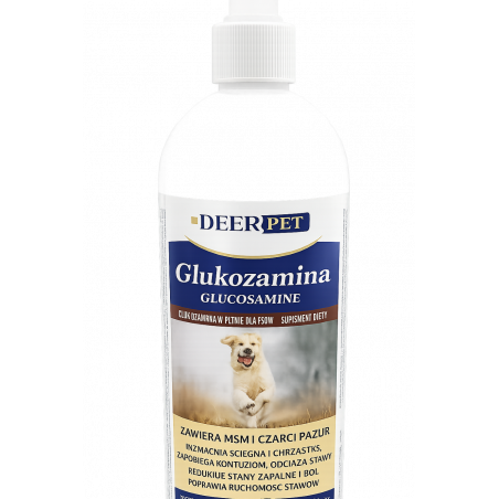 Glukozamina w płynie dla psa i kota 1000 ml DEER PET