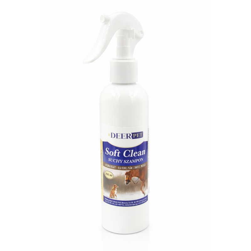 Suchy szampon SOFT CLEAN 250 ml DEER PET
