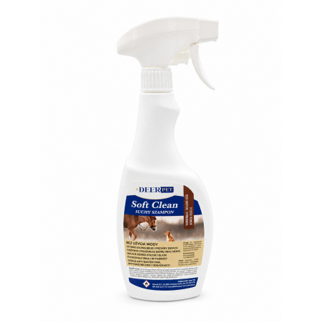 Suchy szampon SOFT CLEAN 500 ml DEER PET