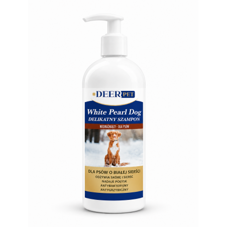 Szampon dla białych psów WHITE PEARL DOG 500 ml DEER PET