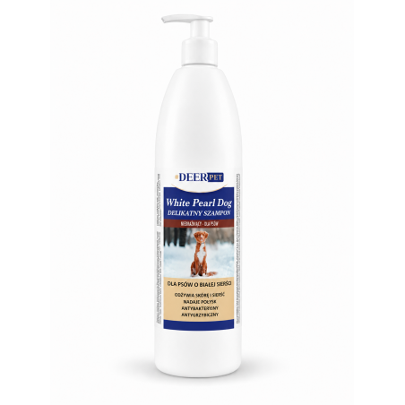 Szampon dla białych psów WHITE PEARL DOG 1000 ml DEER PET