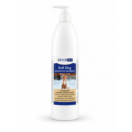 Delikatny szampon dla psów SOFT DOG 1000 ml DEER PET