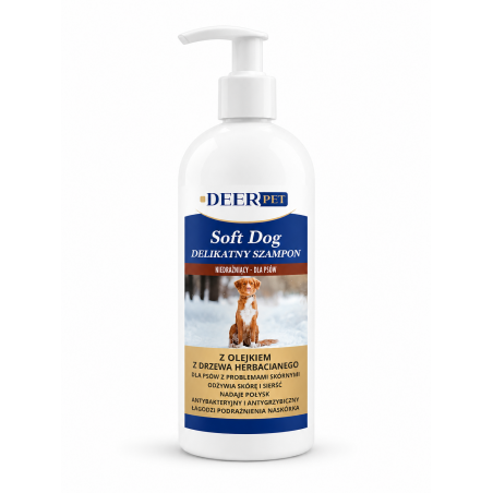 Delikatny szampon dla psów SOFT DOG 500 ml DEER PET