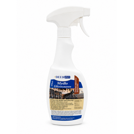 Spray mydło glicerynowe do skóry 500 ml DEER PET