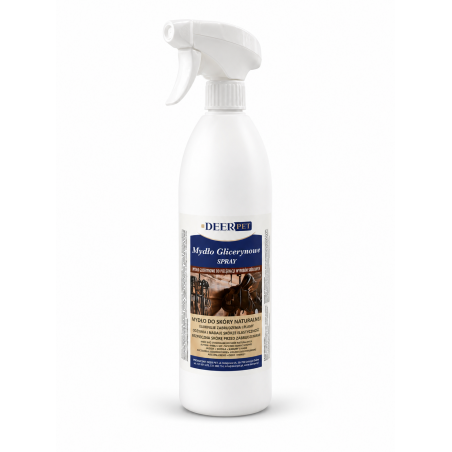 Spray mydło glicerynowe do skóry 1000 ml DEER PET