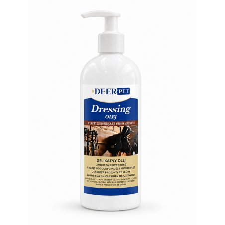 Olej do skóry Dressing 500 ml DEER PET