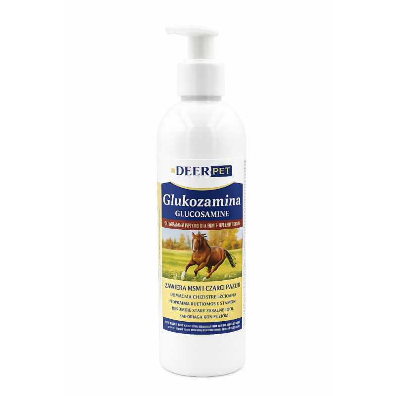 Glukozamina w płynie dla koni 250 ml DEER PET
