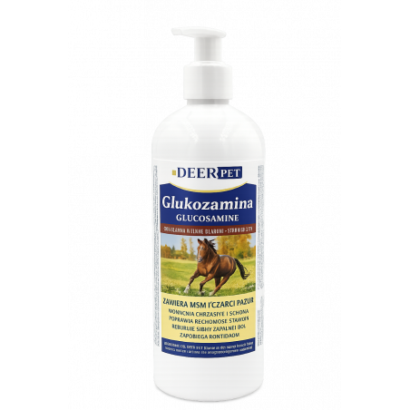 Glukozamina w płynie dla koni 500 ml DEER PET