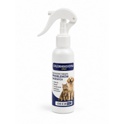 Spray z chlorheksydyną na grzybice stany zapalne 100 ml DEER PET