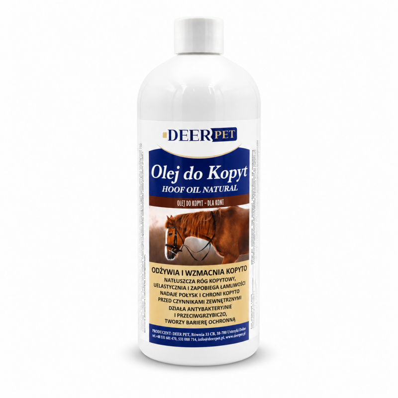 Olej do kopyt HOOF OIL NATURAL 500ml DEER PET