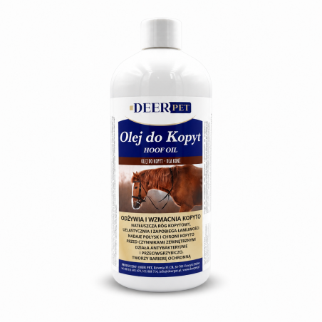 Olej do kopyt HOOF OIL 500ml DEER PET