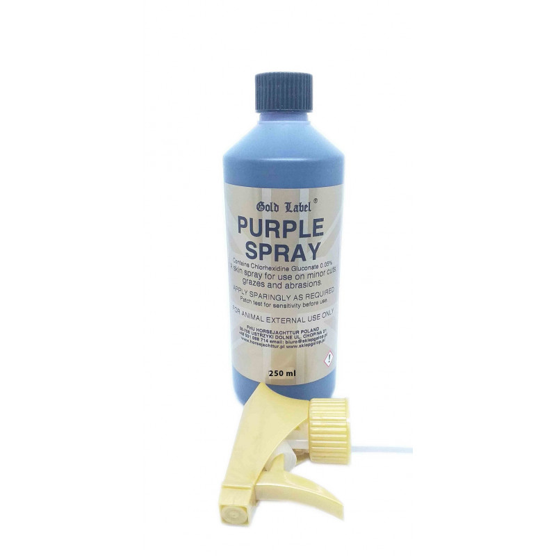 Purple Spray  na otarcia i rany 500 ml GOLD LABEL