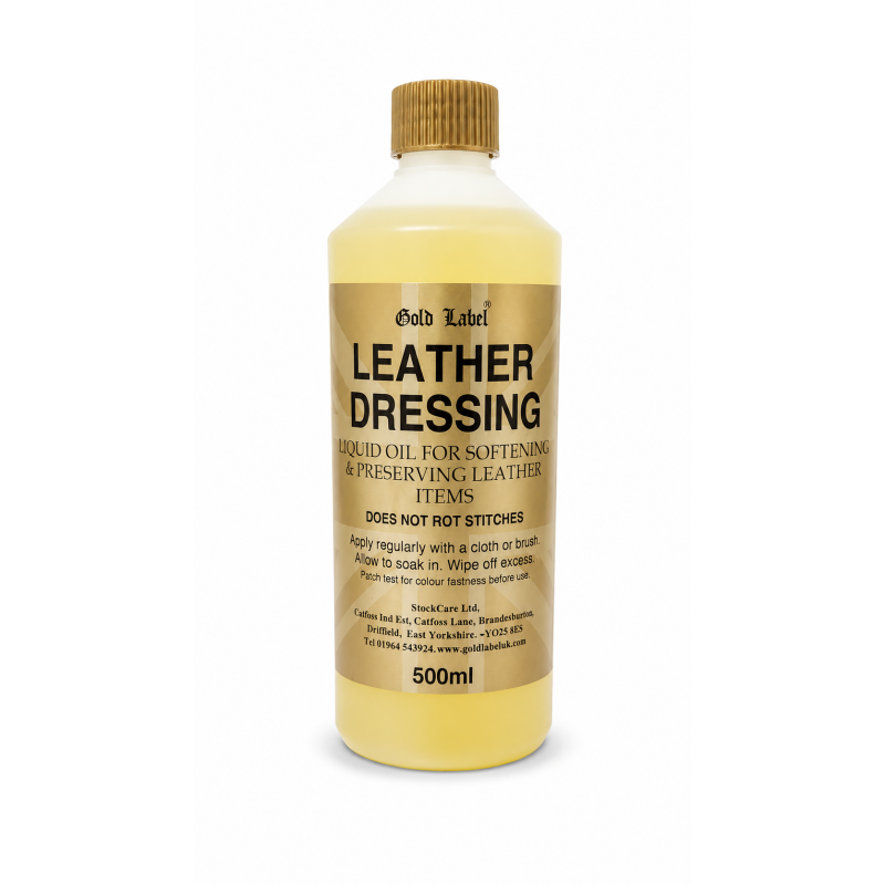 Olej do skóry Leather Dressing 500 ml GOLD LABEL