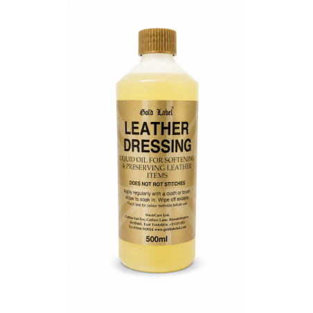 Olej do skóry Leather Dressing 500 ml GOLD LABEL