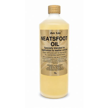 Olej do skóry Neatsfoot Oil 1000 ml GOLD LABEL