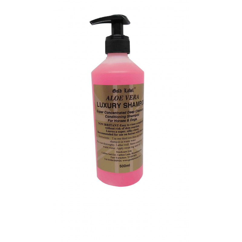Szampon dla psów Aloe vera luxury  500 ml GOLD LABEL
