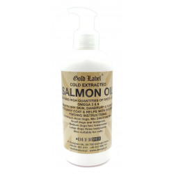 Olej z łososia dla psów SALMON OIL 250 ml GOLD LABEL