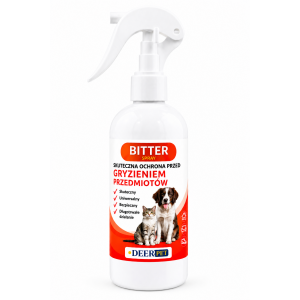 BITER płyn przeciwko obgryzaniu przedmiotów pies kot 250 ml DEER PET