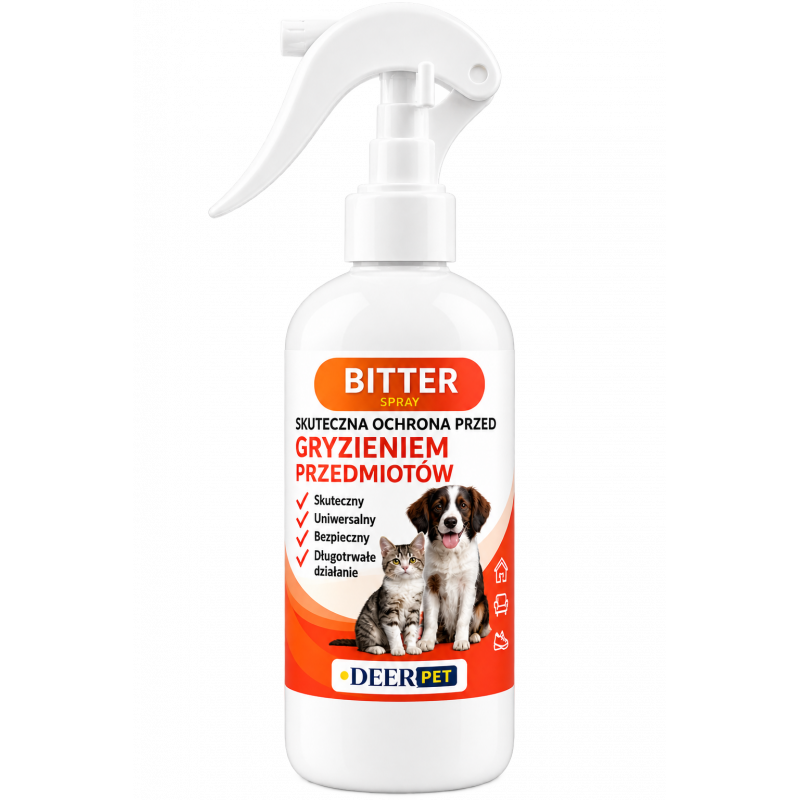 BITER płyn przeciwko obgryzaniu przedmiotów pies kot 500 ml DEER PET