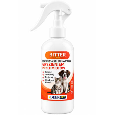 BITER płyn przeciwko obgryzaniu przedmiotów pies kot 500 ml DEER PET