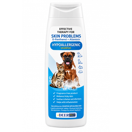 Szampon hipoalergiczny dla psa kota 250ml DEER PET