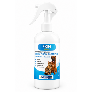Skin spray do skóry ze stanem zapalnym dla psa kota 500 ml DEER PET