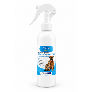 Skin spray do skóry ze stanem zapalnym dla psa kota 250 ml DEER PET