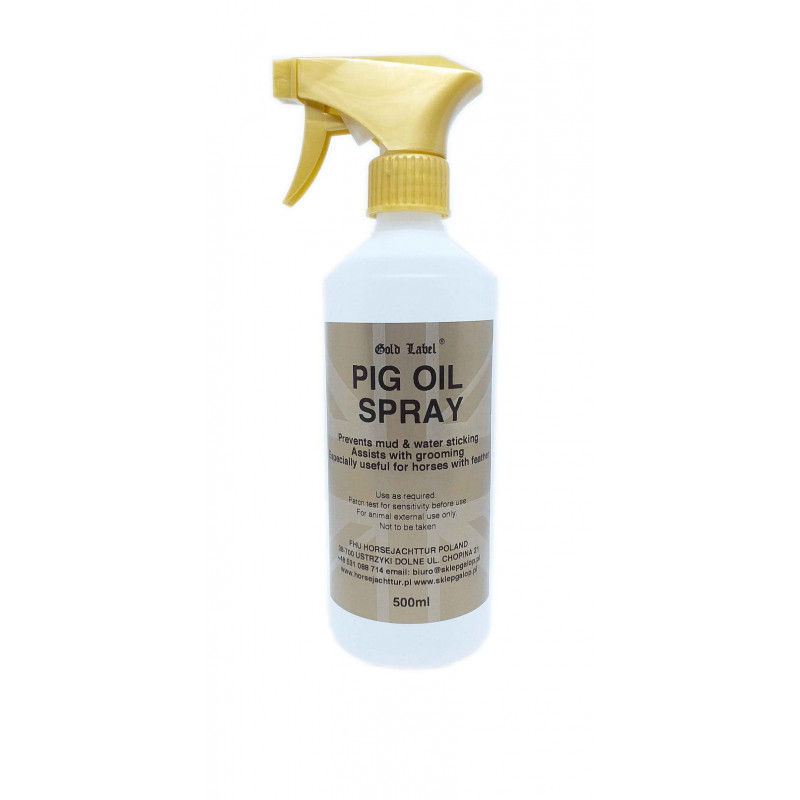 Preparat na grudę spray Pig Oil 500 ml GOLD LABEL