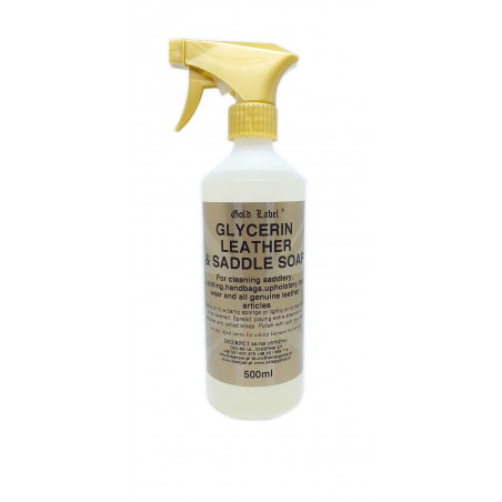 Spray mydło glicerynowe do skór GOLD LABEL 500 ml